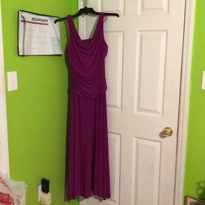 Plum Nightway Dress